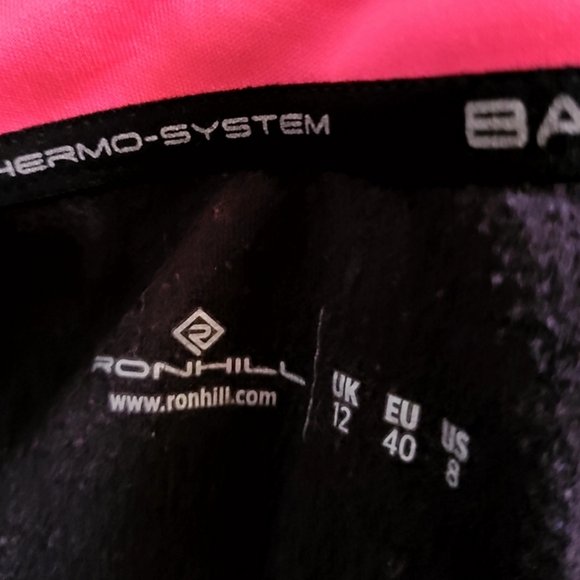 RONHILL  WOMEN'S THERMO-SYSTEM BASELAYER RUNNING TOP - Picture 4 of 5